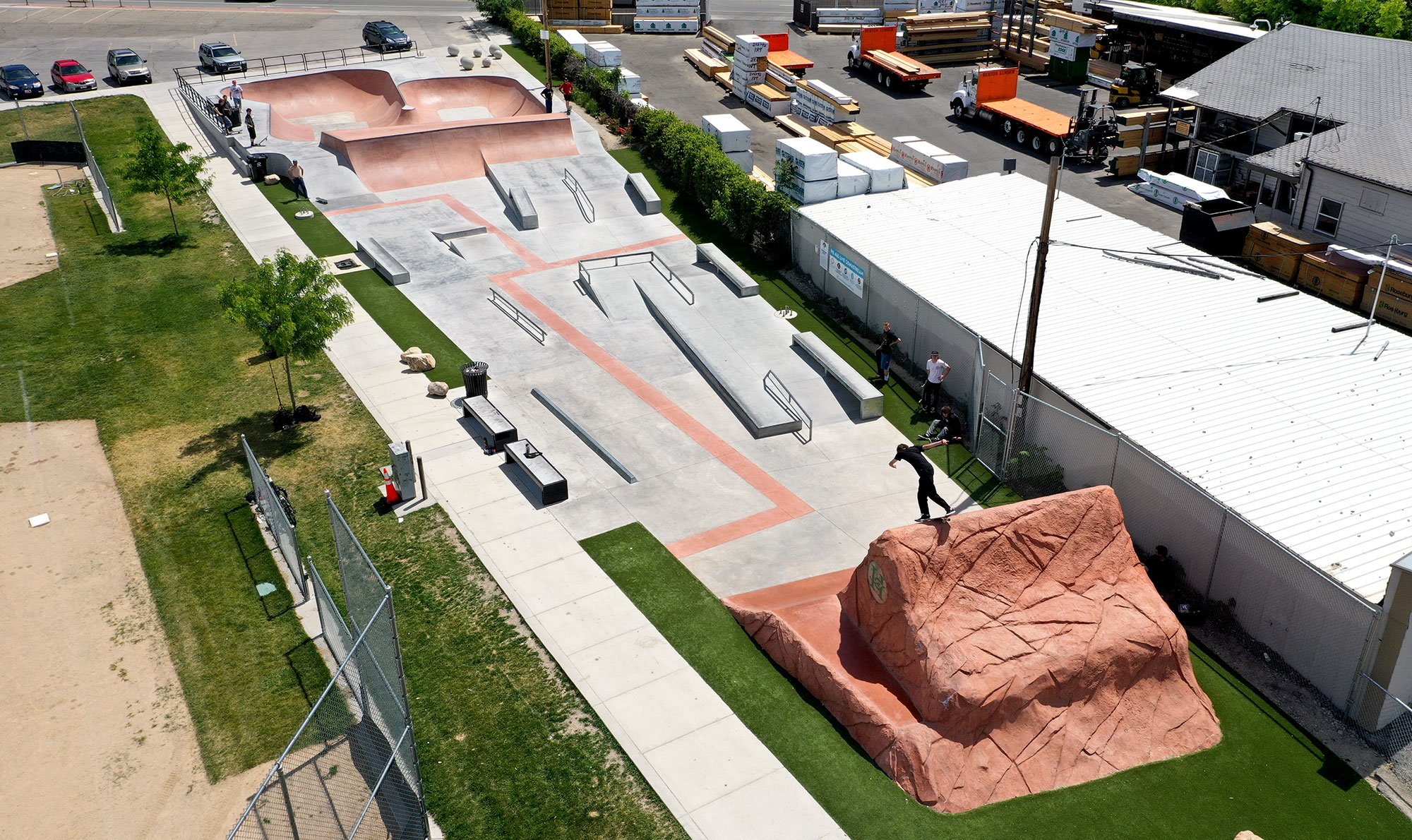 Holladay City skatepark